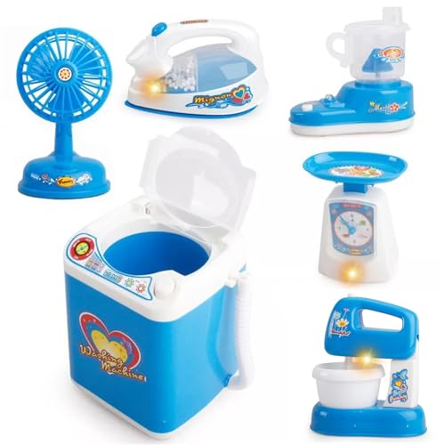 Vdaxvme Interaktive Spielzeugküchengeräte Für Kinder 6 Teile Mit Elektromixern Herd Reiskocher Für Mädchen Und Jungen Vdaxvme Interaktive Spielzeugküchengeräte Für Kinder 6 Teile Mit Elektromixern Herd Reiskocher Für Mädchen Und Jungen von Vdaxvme