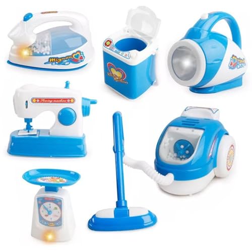 Vdaxvme Interaktive Spielzeugküchengeräte Für Kinder 6 Teile Mit Elektromixern Herd Reiskocher Für Mädchen Und Jungen Vdaxvme Interaktive Spielzeugküchengeräte Für Kinder 6 Teile Mit Elektromixern Herd Reiskocher Für Mädchen Und Jungen von Vdaxvme