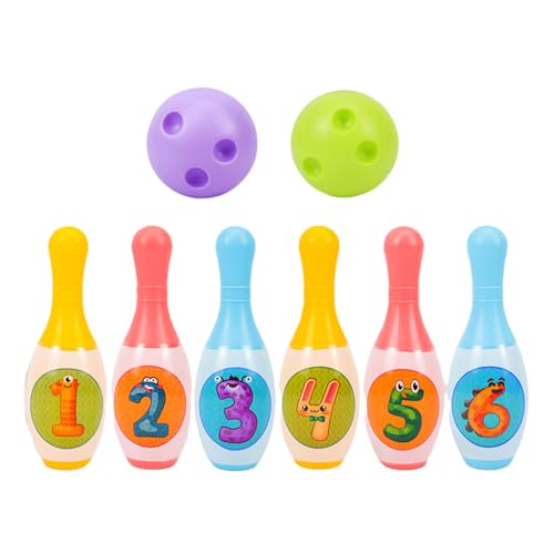 Vdaxvme Kids Bowling Set Indoor Outdoor Bowlingspiele Bunte Pins 2bowling Bälle Gedruckt Zahlen Entwicklungssusorische Sensorikspielzeug Vdaxvme Kids Bowling Set Indoor Outdoor Bowlingspiele Bunte Pins 2bowling Bälle Gedruckt Zahlen Entwicklungssusorische Sensorikspielzeug von Vdaxvme