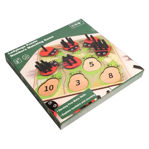 Vdaxvme Kinder Holzzählspiel Für Vorschulkinder Lernen Handspiel Holz Nummer Matching Toy Set Für Kinder Vdaxvme Kinder Holzzählspiel Für Vorschulkinder Lernen Handspiel Holz Nummer Matching Toy Set Für Kinder von Vdaxvme