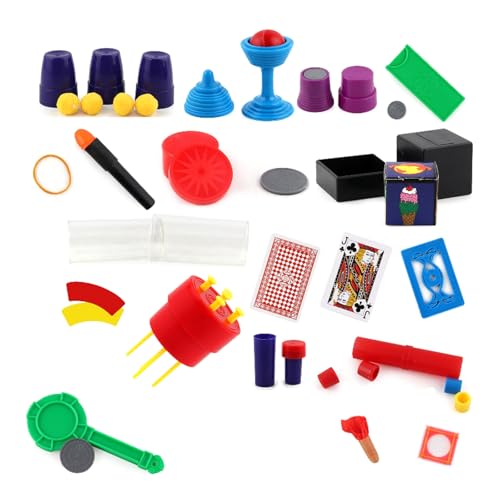 Vdaxvme Kinder Magische Illusionstricks Mit Accessoires Und Zauberstab Und Lustiger Bildungsspielzeug Für Kleine Magier Vdaxvme Kinder Magische Illusionstricks Mit Accessoires Und Zauberstab Und Lustiger Bildungsspielzeug Für Kleine Magier von Vdaxvme
