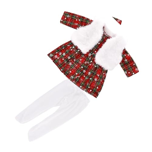 Vdaxvme Mehrzweck Urlaubs Outfit Für 16 18 Zoll Puppen Kommt Mit Kleidern Eleganter Und Schal Für Weihnachtsdekoration Vdaxvme Mehrzweck Urlaubs Outfit Für 16 18 Zoll Puppen Kommt Mit Kleidern Eleganter Und Schal Für Weihnachtsdekoration von Vdaxvme