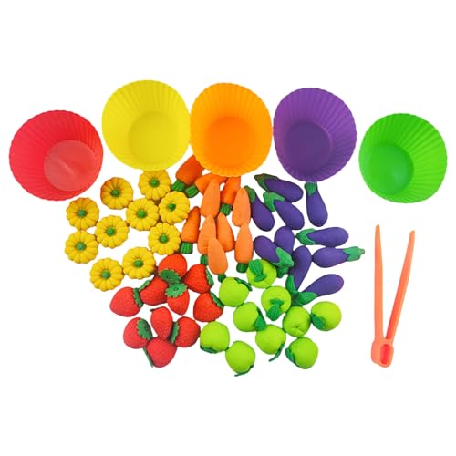 Vdaxvme Montessoris Inspire Children Pädagogikspielzeug Mit Abnehmbaren Obst Und Gemüsemodellen Für Die Entwicklung Von Fähigkeiten Vdaxvme Montessoris Inspire Children Pädagogikspielzeug Mit Abnehmbaren Obst Und Gemüsemodellen Für Die Entwicklung Von Fähigkeiten von Vdaxvme