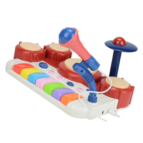 Vdaxvme Neuheit Musical Toy Für Babyspiel Und Feel Kids Piano Toy Keyboard Drum Piano Toy Baby Sensory Toy Instrument von Vdaxvme