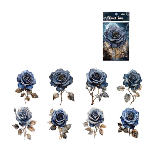 Vdaxvme Packung Von 8 Feenhaften Eleganten Rosenaufklebern Für Hochzeit Und Festliche Dekorationen Für Handwerkalben Telefon Laptop Vdaxvme Packung Von 8 Feenhaften Eleganten Rosenaufklebern Für Hochzeit Und Festliche Dekorationen Für Handwerkalben Telefon Laptop von Vdaxvme