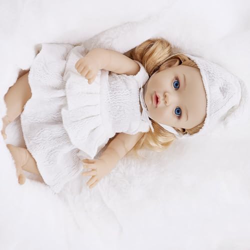 Vdaxvme Realistische Baby Blond Girl Neugeborene Puppen 12 Zoll Vinyls Kinderfreund Schlafend Spielzeug Vinyls 12 Zoll Neugeborene Mädchen Puppen Vdaxvme Realistische Baby Blond Girl Neugeborene Puppen 12 Zoll Vinyls Kinderfreund Schlafend Spielzeug Vinyls 12 Zoll Neugeborene Mädchen Puppen von Vdaxvme