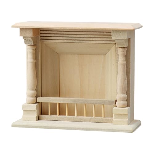Vdaxvme Realistische Holzmantelpiece Model Figur Möbel Für 1/12 Skala Puppenhäuser Und Wohnzimmerszene Displaydekoration Vdaxvme Realistische Holzmantelpiece Model Figur Möbel Für 1/12 Skala Puppenhäuser Und Wohnzimmerszene Displaydekoration von Vdaxvme