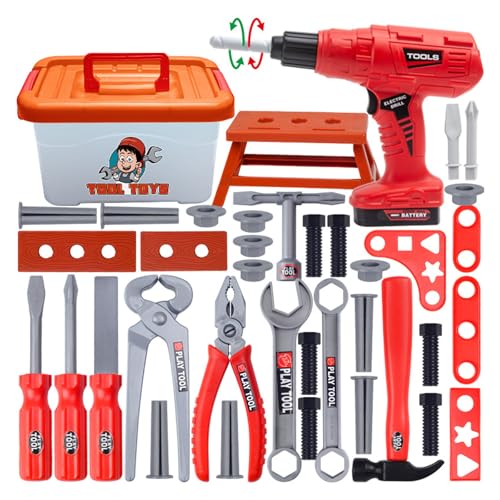 Vdaxvme Realistische Werkzeugkasten Spielzeugkonstruktion Tool Kits Spielzeug Kinder Interaktive Aktivität Spielzeugreparaturwerkzeug Kits Feinmotorische Fähigkeiten Spielzeug Spielzeug Vdaxvme Realistische Werkzeugkasten Spielzeugkonstruktion Tool Kits Spielzeug Kinder Interaktive Aktivität Spielzeugreparaturwerkzeug Kits Feinmotorische Fähigkeiten Spielzeug Spielzeug von Vdaxvme
