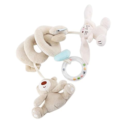 Vdaxvme Säuglingsspiraled Wrap Spielzeug Mit Schallgerät Bärenkaninchen Konstruktionen Plüschrasseln Für Kinderwagenständer Und Autositze Vdaxvme Säuglingsspiraled Wrap Spielzeug Mit Schallgerät Bärenkaninchen Konstruktionen Plüschrasseln Für Kinderwagenständer Und Autositze von Vdaxvme