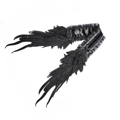 Vdaxvme Schöne Flügel-Spitzen-Stirnbänder, Partykleidung, Schleifen, Kopfbedeckung für Musik, Festivals, Foto-Requisiten für Halloween, Cosplay Vdaxvme Schöne Flügel-Spitzen-Stirnbänder, Partykleidung, Schleifen, Kopfbedeckung für Musik, Festivals, Foto-Requisiten für Halloween, Cosplay von Vdaxvme
