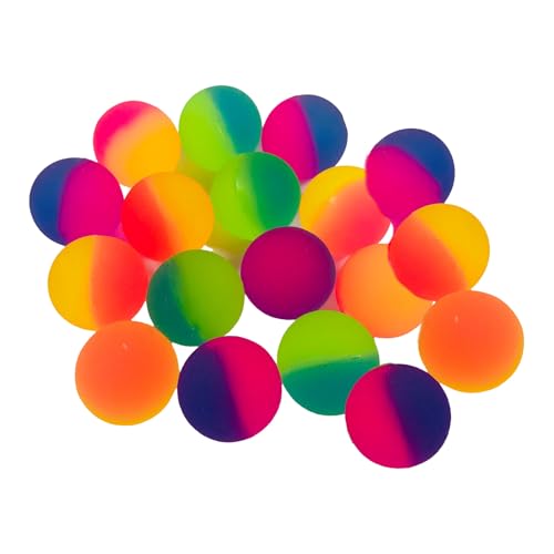 Vdaxvme Set Von 20 Hell Gefärbten Hüpfbären Für Outdoor Aktivitäten Partybeutel Füllstierungen Tiere Rückfall Kugel von Vdaxvme