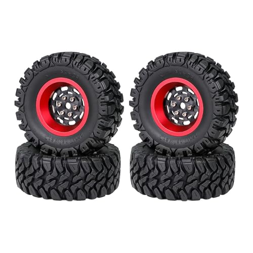 Vdaxvme Set Von 4 Fernbedienungs Steuerradreifen Für Crawler Automodell Gummi Radreifen Für Fernbedienungszubehör Vdaxvme Set Von 4 Fernbedienungs Steuerradreifen Für Crawler Automodell Gummi Radreifen Für Fernbedienungszubehör von Vdaxvme