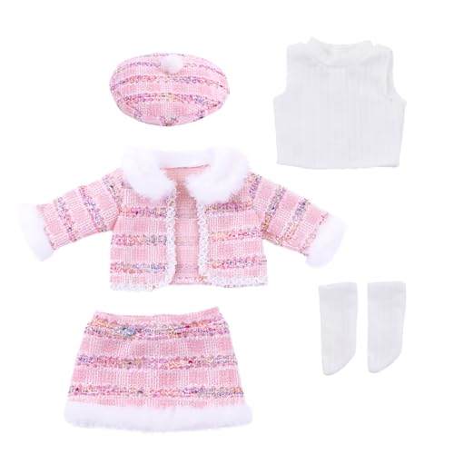 Vdaxvme Stilvolle 18 Zoll Puppen Kleidung Set Farbische Materialien Baumwollkleid Mantel Zubehör Tragbar Für Die Meisten Mädchenpuppen Vdaxvme Stilvolle 18 Zoll Puppen Kleidung Set Farbische Materialien Baumwollkleid Mantel Zubehör Tragbar Für Die Meisten Mädchenpuppen von Vdaxvme