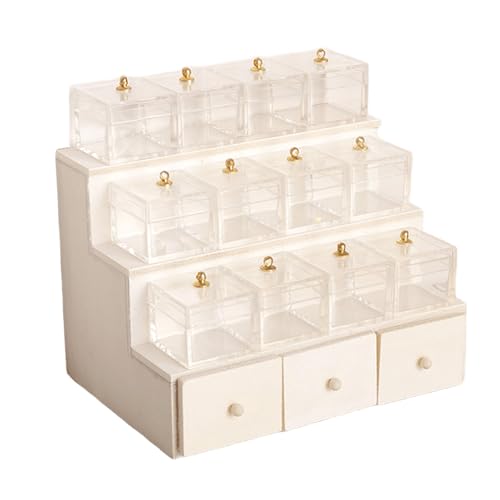 Vdaxvme Tiered Display Holz Displayzubehör Abgestuftem Realistik Mit Funktionaler Schublade Für Dollhouses 1/12 Skala Vdaxvme Tiered Display Holz Displayzubehör Abgestuftem Realistik Mit Funktionaler Schublade Für Dollhouses 1/12 Skala von Vdaxvme