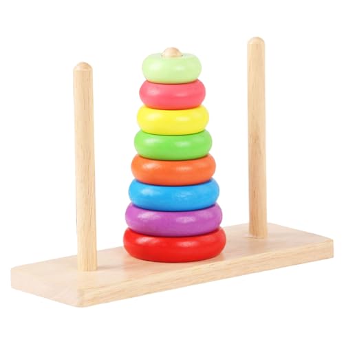 Vdaxvme Tower of Hanoi Blockspielzeug Für Kinder 3-6 Jahre Alte Geschenke Die Regenbogen Spielzeugmotor Fähigkeit Für Babys Kleinkind Stapeln Vdaxvme Tower of Hanoi Blockspielzeug Für Kinder 3-6 Jahre Alte Geschenke Die Regenbogen Spielzeugmotor Fähigkeit Für Babys Kleinkind Stapeln von Vdaxvme