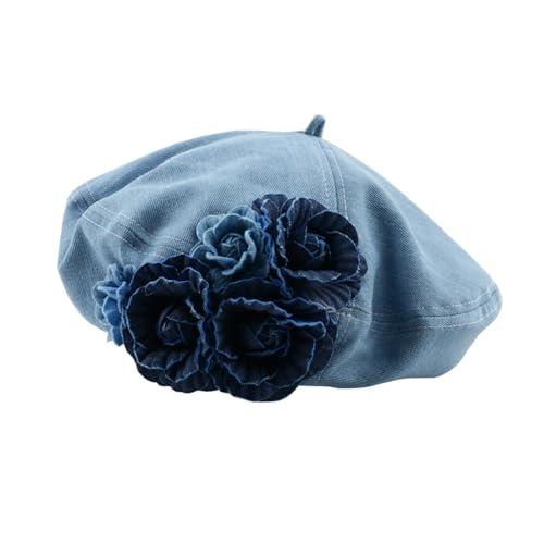 Vdaxvme Trendy Berets Blumen Mit Unisex Kopfbedeckung Accessoire Für Frauen Männer Cabbie Für Halloween Cosplay Party Outfit Vdaxvme Trendy Berets Blumen Mit Unisex Kopfbedeckung Accessoire Für Frauen Männer Cabbie Für Halloween Cosplay Party Outfit von Vdaxvme