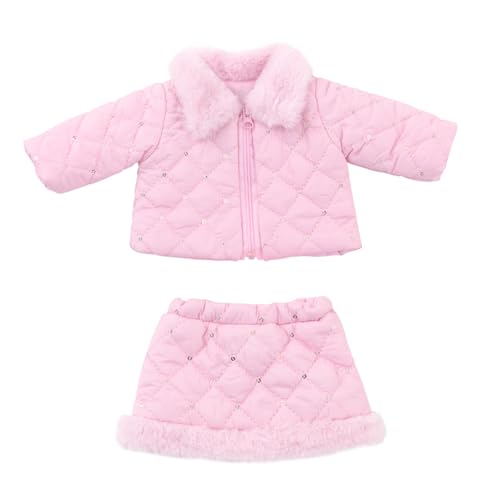 Vdaxvme Warm Rockanzug Pailletten Top Rock Für 18 Zoll Mädchen Puppen Weihnachts Outfit Mädchen Dolls Casual Clothes Vdaxvme Warm Rockanzug Pailletten Top Rock Für 18 Zoll Mädchen Puppen Weihnachts Outfit Mädchen Dolls Casual Clothes von Vdaxvme