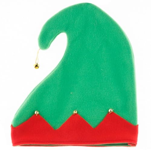 Vdaxvme Weihnachtsdekorationen Weihnachtsmütze mit Glocken mit Krempe für Weihnachtsfeiern Dress Up Cosplay Vdaxvme Weihnachtsdekorationen Weihnachtsmütze mit Glocken mit Krempe für Weihnachtsfeiern Dress Up Cosplay von Vdaxvme
