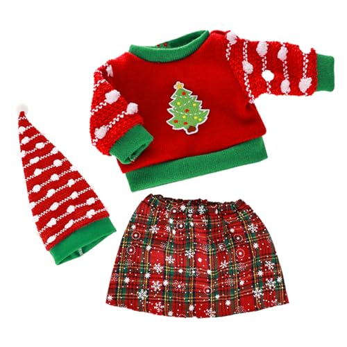 Vdaxvme Weihnachtspullover Hat Set Für Puppen Mädchen Tragen Festlich Für 18 Zoll Girl Dolls Outfit Winter Kleidung Kollektion Vdaxvme Weihnachtspullover Hat Set Für Puppen Mädchen Tragen Festlich Für 18 Zoll Girl Dolls Outfit Winter Kleidung Kollektion von Vdaxvme