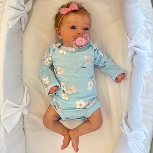 Vdaxvme Wiedergeborene Babypuppen Anatomisch Korrekte Realistische Neugeborene Babypuppen Kieselgel Weiche Vinyls Körper Echtes Babypuppen Vdaxvme Wiedergeborene Babypuppen Anatomisch Korrekte Realistische Neugeborene Babypuppen Kieselgel Weiche Vinyls Körper Echtes Babypuppen von Vdaxvme