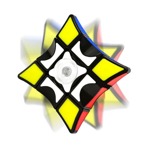 Vdealen 1x3x3 Fidget Spinner Zauberwürfel, Cube und Spinner in Einem mit optimierten perfekt zum Stressabbau, Geschenk für Kinder Teenager Erwachsene von Vdealen