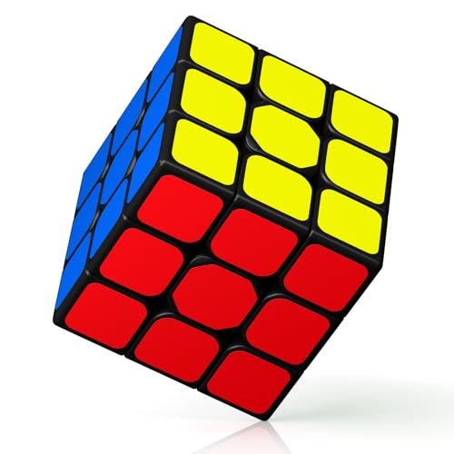 Vdealen Zauberwürfel Speed Cube von 3x3 Zauberwürfel Original, Sticker Magic Cube für Anfänger und Fortgeschrittene, Geschenk für Kinder Teenager Erwachsene von Vdealen