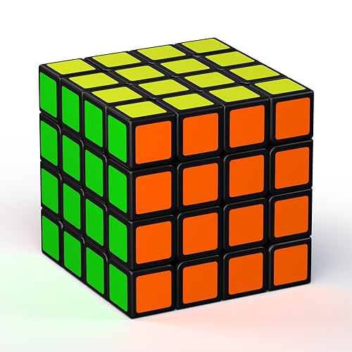 Vdealen Speed Cube Speed Cube von 4x4 Speed Cube Original, Sticker Magic Cube für Anfänger und Fortgeschrittene, Geschenk für Kinder Teenager Erwachsene von Vdealen