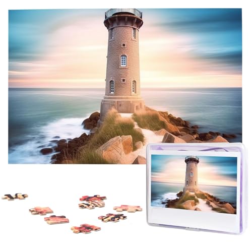 Jigsaw Puzzles 1000 Teile Für Erwachsene Strand Leuchtturm Jigsaw Puzzle Coole Tier Weihnachten Puzzle Geschenk Puzzle Für Familie Größe 75 X 50 cm von VducK