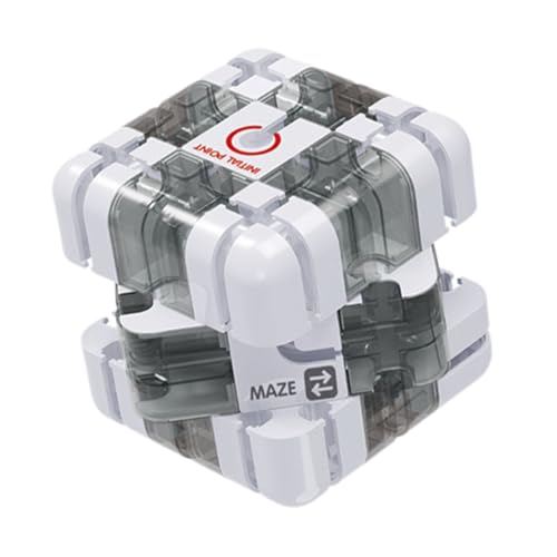 3D-Puzzle-Würfel – 3,35 Zoll großes Labyrinth-Spiel zum Gehirntraining für Kinder, Jugendliche, Erwachsene, als Gastgeschenk für Geburtstagspartys, Klassenzimmer, Vorschule, Schule von Veasbuu