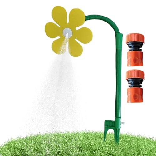 Flower Sprinkler, 360° Rotating Water Spray Toy, 29.92 Inches Decorative Outdoor Sprinkler for Garden Lawn Vegetable Patch Farm Park Playground Dog Cooling and Toddler Summer Flower Sprinkler, 360° Rotating Water Spray Toy, 29.92 Inches Decorative Outdoor Sprinkler for Garden Lawn Vegetable Patch Farm Park Playground Dog Cooling and Toddler Summer von Veasbuu