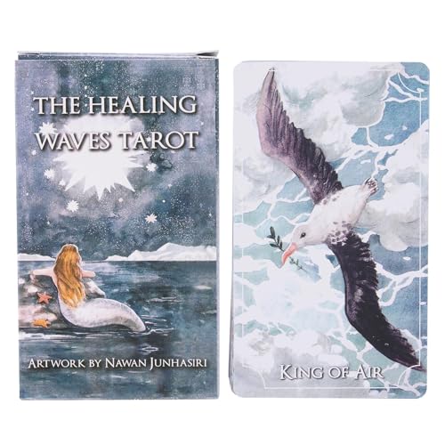 Fortune Telling Tarot Cards, Card Divination Deck Witchcrafts Rituals, 4.13x2.44 Inches Standard Tarot Board Game for Activities, Spiritual Guidance and Entertainment Fortune Telling Tarot Cards, Card Divination Deck Witchcrafts Rituals, 4.13x2.44 Inches Standard Tarot Board Game for Activities, Spiritual Guidance and Entertainment von Veasbuu