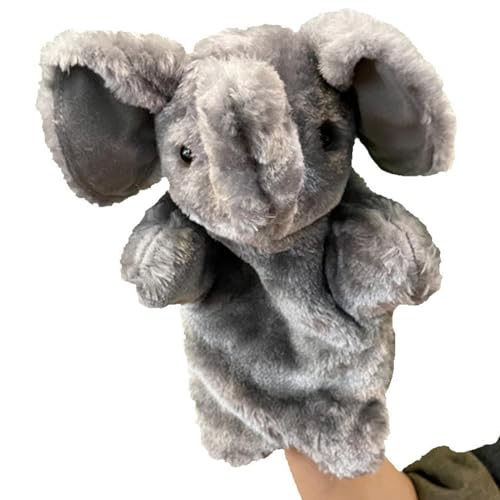 Plush Elephant Hand Puppet for Kids, Soft Animal Puppet Toy, Fun Pretend Play Puppet for Storytelling, Imaginative Play Toy for Boys and Girls, Great for Play and Learning Plush Elephant Hand Puppet for Kids, Soft Animal Puppet Toy, Fun Pretend Play Puppet for Storytelling, Imaginative Play Toy for Boys and Girls, Great for Play and Learning von Veasbuu