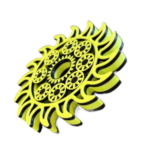 Spinner Fidget, Calm Down Toy, 3.94x4.17x0.55 Inches Anti Stress Sun Spinner, Portable Relaxation Tool, Durable Travel Friendly, Perfect for Outdoor School, Stocking Stuffer Spinner Fidget, Calm Down Toy, 3.94x4.17x0.55 Inches Anti Stress Sun Spinner, Portable Relaxation Tool, Durable Travel Friendly, Perfect for Outdoor School, Stocking Stuffer von Veasbuu
