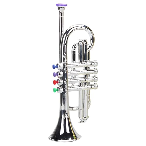 Toy Trumpet Musical Horn, Instruments for Kids, Parent Child Teaching Aids, Fun Musical Toy for Boys and Girls, Early Learning Music Instruments for and Children Entertainment Toy Trumpet Musical Horn, Instruments for Kids, Parent Child Teaching Aids, Fun Musical Toy for Boys and Girls, Early Learning Music Instruments for and Children Entertainment von Veasbuu