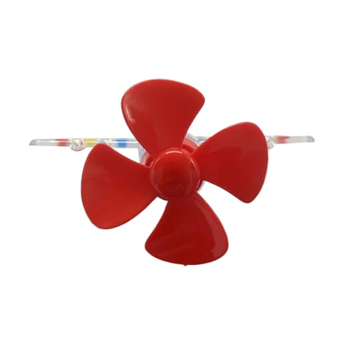 Veasbuu Leuchtendes kleines Flugzeug, windbetriebener LED-Flugzeugpropeller, wasserdicht, leicht, bunt, kreatives Design, Dekoration für Familie und Freunde von Veasbuu