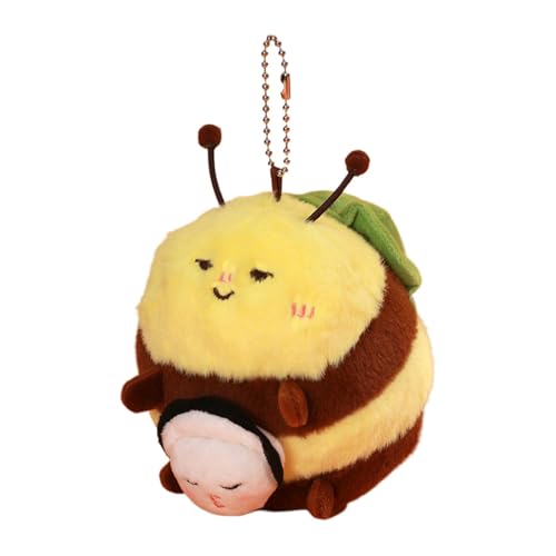 Veasbuu Plüsch- -Ornament, niedliches Stofftier aus Plüsch, Taschendekorationen, entzückender Plüsch für Schultaschen, Schultertaschen und Zubehör für Mädchen, Kinder und Erwachsene von Veasbuu