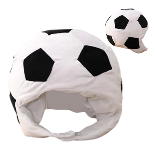 Veasbuu Plush Football Hat, Photo Prop Warm Plush Sports Headgear, Funny Novelty Toy, Cosplay Head Accessories, Soccer Ball Plush Costume Hat, Perfect For Thanksgiving, Christmas Fun For Home Veasbuu Plush Football Hat, Photo Prop Warm Plush Sports Headgear, Funny Novelty Toy, Cosplay Head Accessories, Soccer Ball Plush Costume Hat, Perfect For Thanksgiving, Christmas Fun For Home von Veasbuu