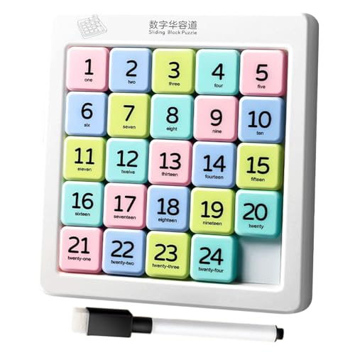 Veasbuu Schiebepuzzle Für Erwachsene | Frühes Lernspiel - 6x6 Interaktives Zahlen-Schiebespiel Zur Logikförderung, Kognitiven Entwicklung, Gehirntraining Für Kindergarten, Vorschule Und Unterricht Veasbuu Schiebepuzzle Für Erwachsene | Frühes Lernspiel - 6x6 Interaktives Zahlen-Schiebespiel Zur Logikförderung, Kognitiven Entwicklung, Gehirntraining Für Kindergarten, Vorschule Und Unterricht von Veasbuu