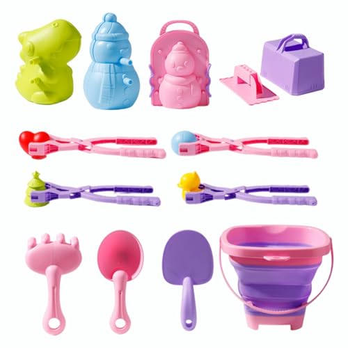 Veasbuu Snow Ball Maker, Girls Winter Snow Play, 17X Cartoon Snow Ball Maker Clip, Outdoor Snow Game Tool for Kids, Fight Clip for Fun Winter Play for Boys and Girls Veasbuu Snow Ball Maker, Girls Winter Snow Play, 17X Cartoon Snow Ball Maker Clip, Outdoor Snow Game Tool for Kids, Fight Clip for Fun Winter Play for Boys and Girls von Veasbuu