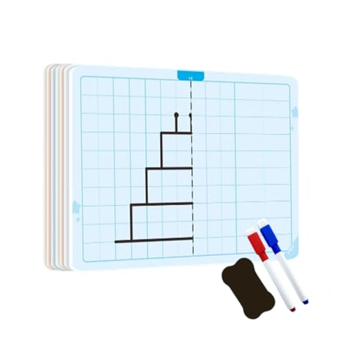 Veasbuu Symmetry Drawing Kids, Erasable Educational Drawing Board Set, 5.51x3.94 Inches Interactive Concentration Training Toy for Improve Hand Eye Coordination and Pattern Recognition Veasbuu Symmetry Drawing Kids, Erasable Educational Drawing Board Set, 5.51x3.94 Inches Interactive Concentration Training Toy for Improve Hand Eye Coordination and Pattern Recognition von Veasbuu