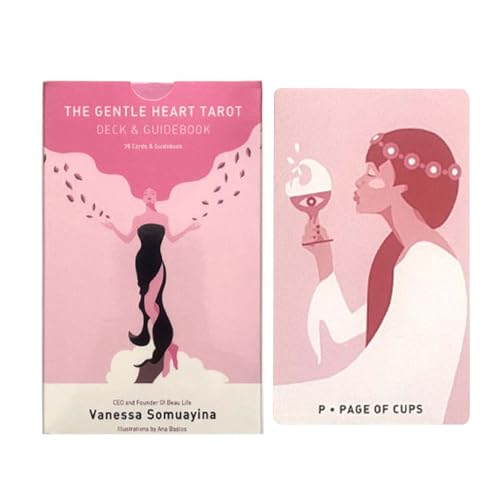 Veasbuu Tarot Deck Cards, Portable 78 Card Mysterious Set, Illustrated Psychological Oracle Deck with Symbolic Art, Compact Divination Pack Game for Future and Past Insight Readings von Veasbuu