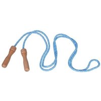 Springseil bunt, Holzgriff, Länge 250 cm, sortiert von Vedes Großhandel GmbH