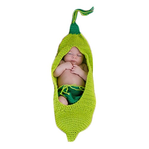 Foto-Shooting-Requisiten für Weihnachten, Neugeborene, Häkelkleidung, grüne Erbsen-Stil, Tasche, Shorts, Foto-Shooting Foto-Shooting-Requisiten für Weihnachten, Neugeborene, Häkelkleidung, grüne Erbsen-Stil, Tasche, Shorts, Foto-Shooting von Vedory