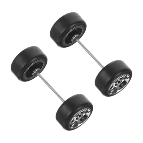 Veemoon 1 Set Auto Rad Hub Austauschbare Reifen Für Spielzeug Auto 164 Material Aussehen Leistung von Veemoon