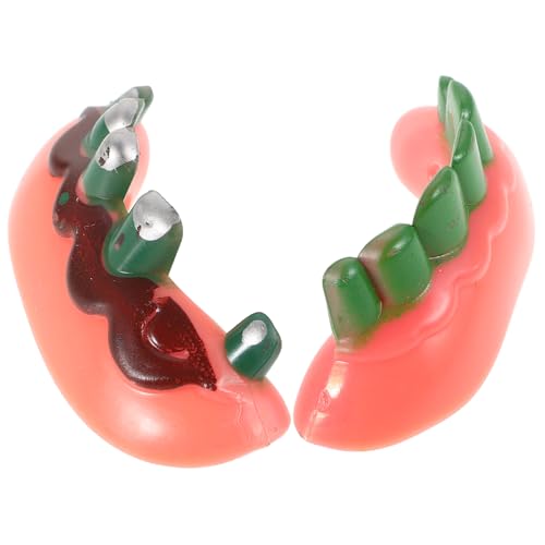Veemoon 1er-set Fake Tooth Einzigartiges Halloween-accessoire Für Cosplay-themen Party-requisiten von Veemoon