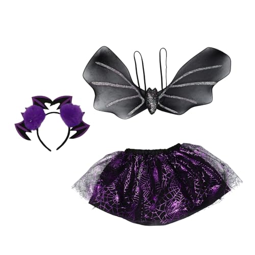 Veemoon 1 Satz Flügel Requisiten halloween party halloween kinderparty halloween kostuem halloween costume kleidung Fledermauskleid Cosplay-Kleid Cosplay -Kostüm Polyester von Veemoon