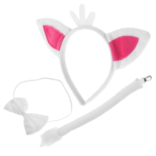 Veemoon Ohren-stirnband Mit Tierkopfbedeckung Für Damen Und Weicher Plüsch Für Cosplay Halloween Veemoon Ohren-stirnband Mit Tierkopfbedeckung Für Damen Und Weicher Plüsch Für Cosplay Halloween von Veemoon