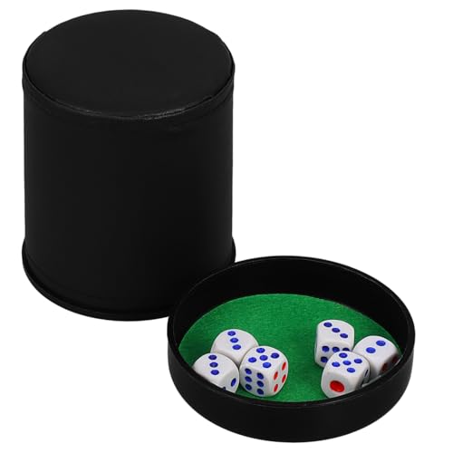 Veemoon 1 Satz Grüne Samt -Würfelbecher Spielbecher Leder Veemoon 1 Satz Grüne Samt -Würfelbecher Spielbecher Leder von Veemoon