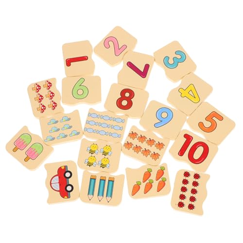 Veemoon 1 Satz Pädagogisches Puzzle Puzzlematte Blockpuzzles Für Kleinkinder Holzrätsel Steckpuzzle Für Passende Puzzles Aus Holz Holzpuzzle Für -rätsel Hölzern von Veemoon