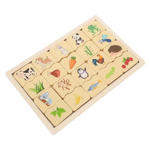 Veemoon 1 Satz Pädagogisches Puzzle Puzzlematte Passendes Holzpuzzle Passende Puzzles Aus Holz Lernrätsel Für Kleinkinder Holzpuzzle Für Kleinkinder Holzrätsel Hölzern von Veemoon
